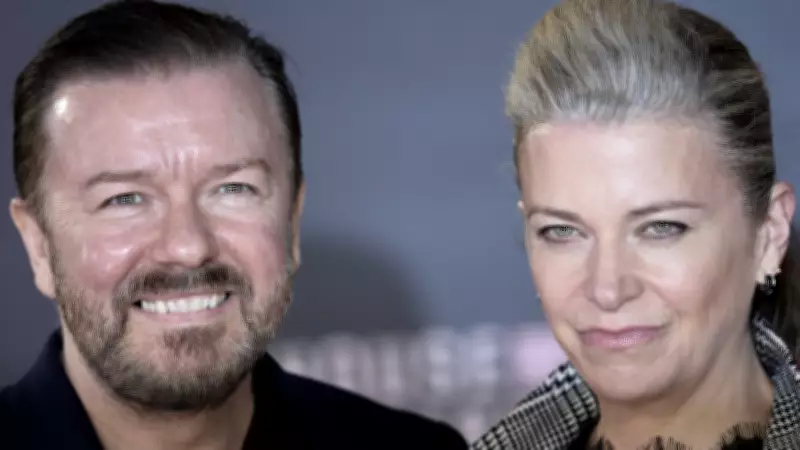 Ricky Gervais'ın Sevgilisi Jane Fallon'a Meme Kanseri Teşhisi Konuldu