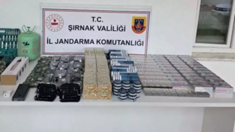Şırnak'ta Kaçakçılık ve Narkotik Operasyonu: 82 Gözaltı, 12.8 Milyon TL Değerinde Mal Ele Geçirildi