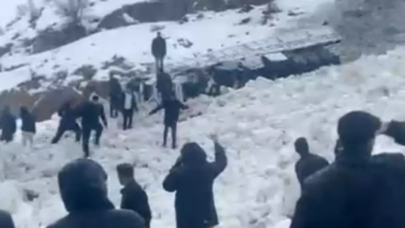 Şırnak'ta Çığ, Sel ve Heyelan Felaketi: Otobüs Mahsur Kaldı, Hayvanlar Öldü