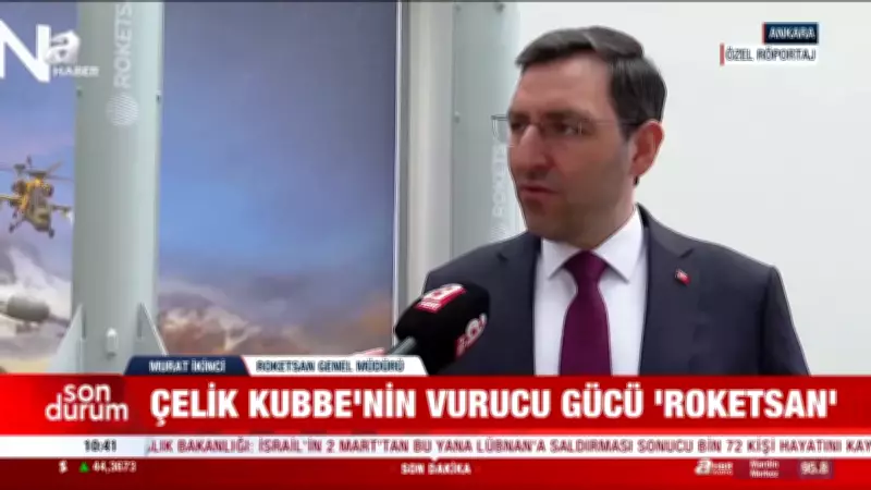 Roketsan Genel Müdürü Murat İkinci, Çelik Kubbe'nin Son Durumunu Açıkladı