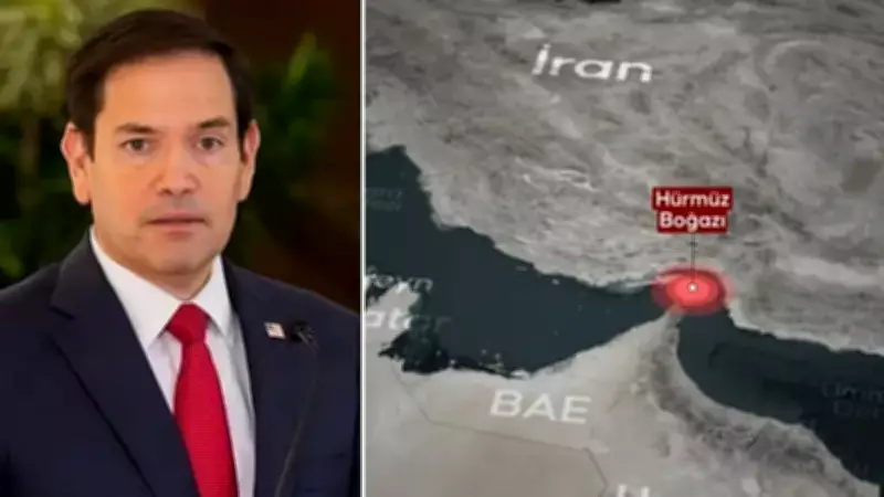 Rubio'dan Hürmüz Boğazı Açıklaması: 'Menfaati Olan Ülkeler Harekete Geçmeli'