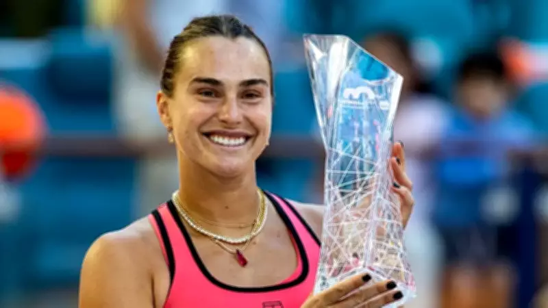 Sabalenka Tarihe Geçti: Miami Açık'ta Üst Üste İkinci Şampiyonluk