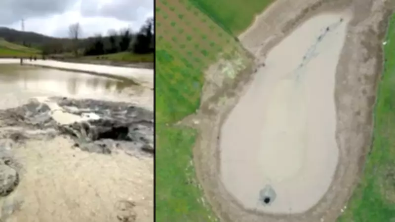 Sakarya'da Şaşırtan Olay: Dımbazlar Göleti Bir Anda Yok Oldu