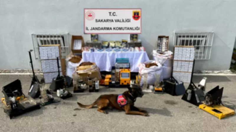 Sakarya'da Kaçak Tütün Operasyonu: 3 Şüpheli Gözaltına Alındı