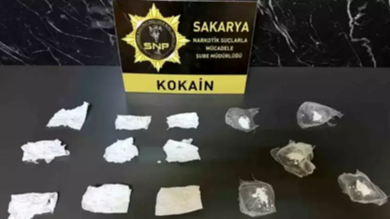 Sakarya'da Kokain Operasyonu: İstanbul'dan Gelen Şüpheli Yakalandı
