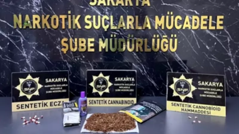 Sakarya'da Uyuşturucu Operasyonu: 3 Kişi Tutuklandı, Bonzai Yapımında Kullanılabilecek Maddeler Ele Geçirildi