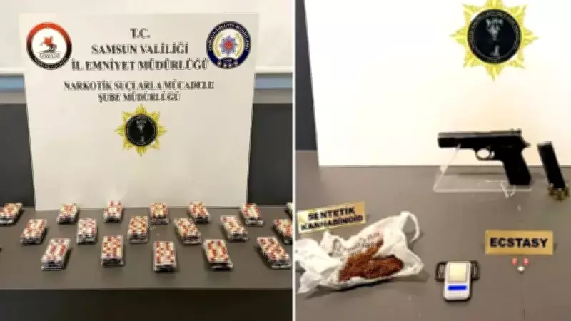 Samsun'da Büyük Uyuşturucu Operasyonu: 10 Gözaltı, Tonlarca Madde Ele Geçirildi