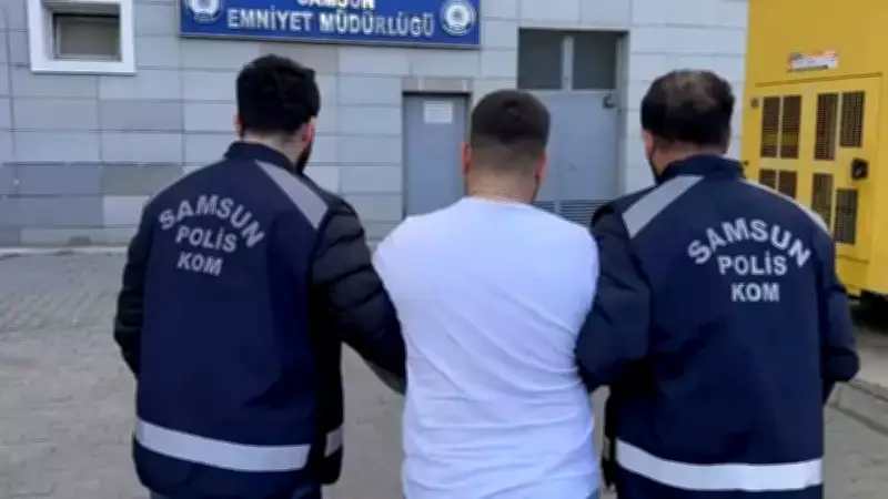 Samsun'da Firari Hükümlü Uyuşturucu Kullanırken Yakalandı, Pencereden Atlayarak Kaçmaya Çalıştı