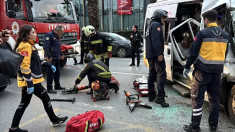 Samsun'da Zincirleme Trafik Kazası: 7 Kişi Yaralandı