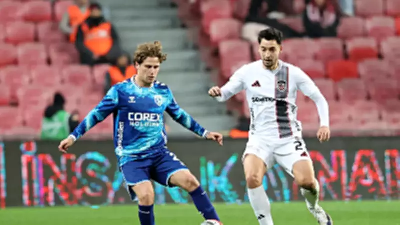 Samsunspor ve Gaziantep FK Süper Lig'de Golsüz Berabere Kaldı