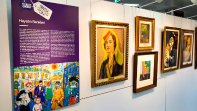 İş Sanat Anadolu Sergileri Lüleburgaz'da Sanatseverlerle Buluştu