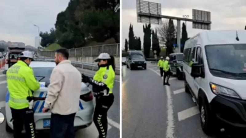 Sarıyer'de Drone Destekli Trafik Denetimi: 10 Sürücüye 93 Bin Lira Ceza