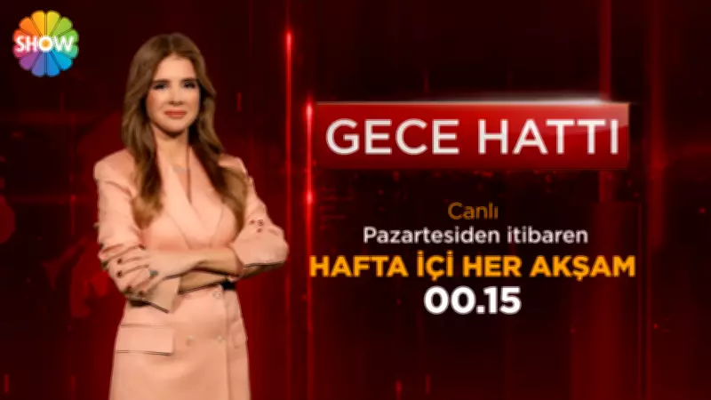 SHOW TV'den Yeni Haber Programı: 'Gece Hattı' Yakında Başlıyor