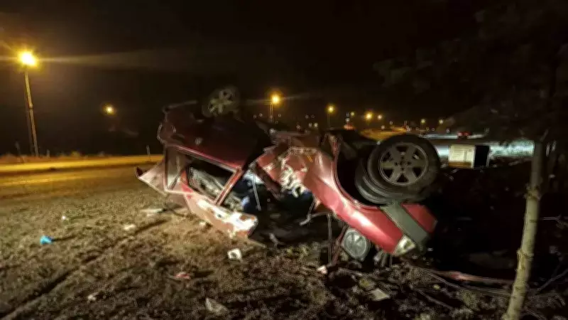 Sivas Gürün'de Meydana Gelen Trafik Kazasında 2 Kişi Ağır Yaralandı