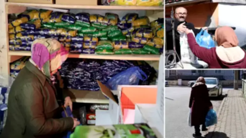 Sivas'ta Hayır Bakkalı 4 Yıldır İhtiyaç Sahiplerine Ücretsiz Destek Sağlıyor
