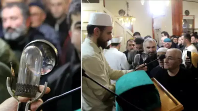 Sivas'ta Kadir Gecesi'nde Sakal-ı Şerif Ziyarete Açıldı