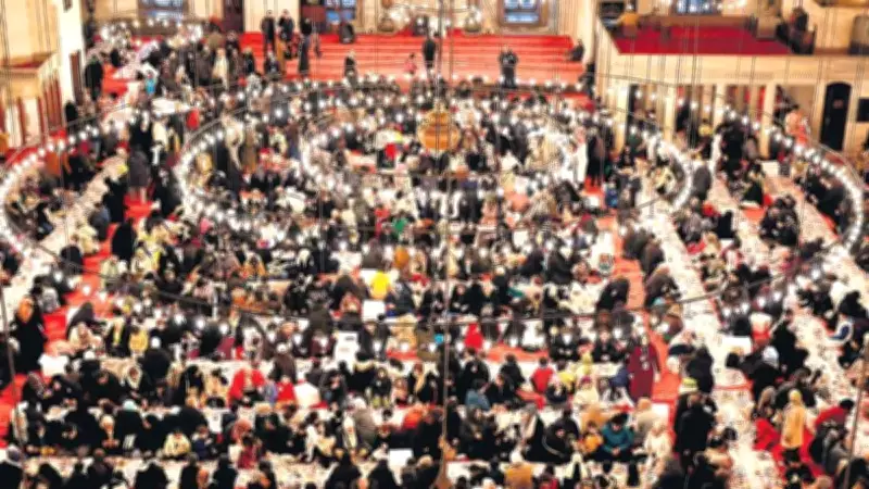 Süleymaniye'de 3 Bin Çocuk Ramazan İftarında Bir Araya Geldi
