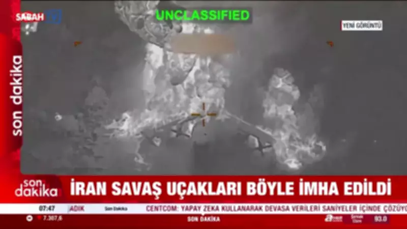 Son Dakika: ABD ve İsrail Güçlerinin İran Uçaklarını Vurma Anı Görüntüleri Ortaya Çıktı