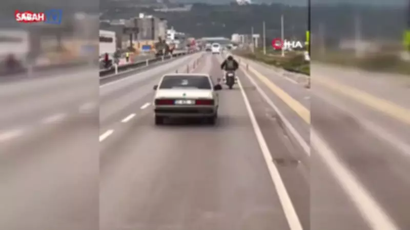 Sosyal Medya İçin Trafikte Akrobasi Yapan Sürücüye 46 Bin TL Ceza