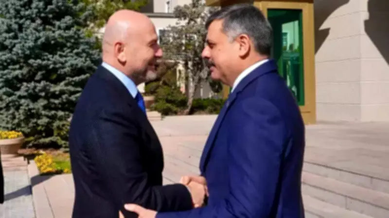 Soylu, İçişleri Bakanı Çiftçi'yi Ziyaret Etti: 'Allah Hayırlı Eylesin'