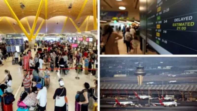 İspanya'da Havalimanı Grevi: 12 Havalimanında Yer Hizmetleri Durdu, Binlerce Yolcu Mağdur