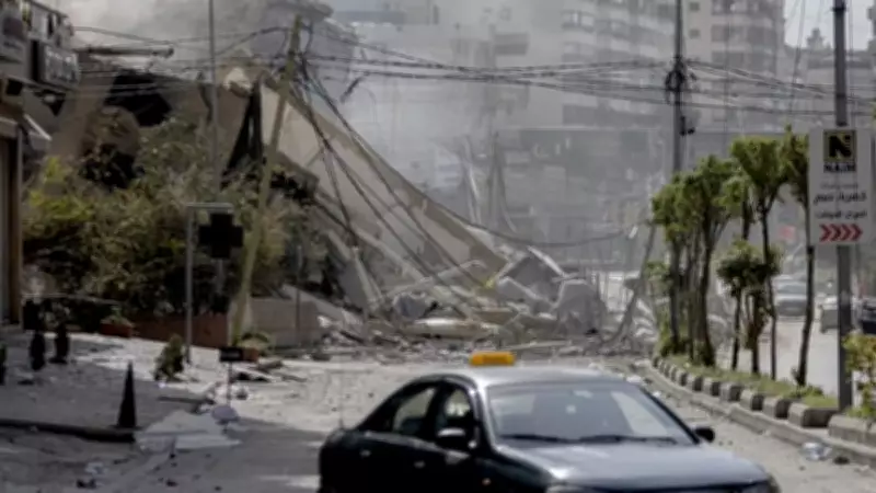 İsrail, Beyrut'ta Psikolojik Savaş Başlattı: Halkı Hizbullah'a Karşı Kışkırtan Bildiriler Attı