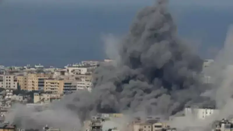 İsrail, Beyrut'taki Bir Otele Hava Saldırısı Düzenledi: 4 Ölü, 10 Yaralı