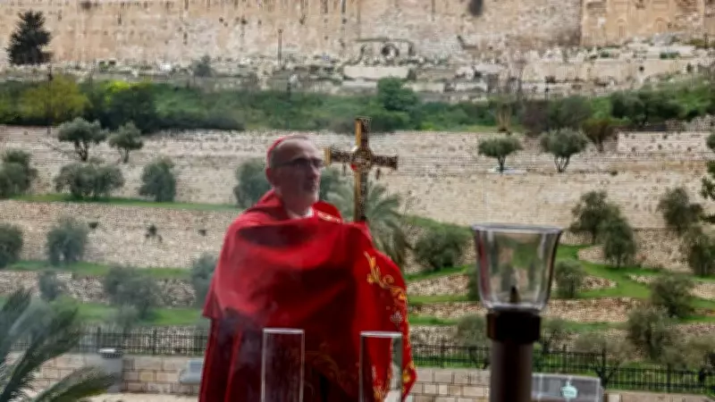 İsrail Polisi Patrik Pizzaballa'yı Kıyamet Kilisesi'ne Sokmadı, Tepkiler Büyüyor