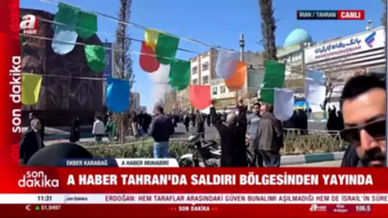 İsrail, İran'a Yeni Saldırı Başlattı: Tahran'dan Son Durum