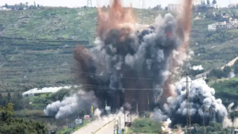 İsrail Savaş Uçakları Lübnan'ı Vurdu: Nebatiye'de 3 Kişi Hayatını Kaybetti