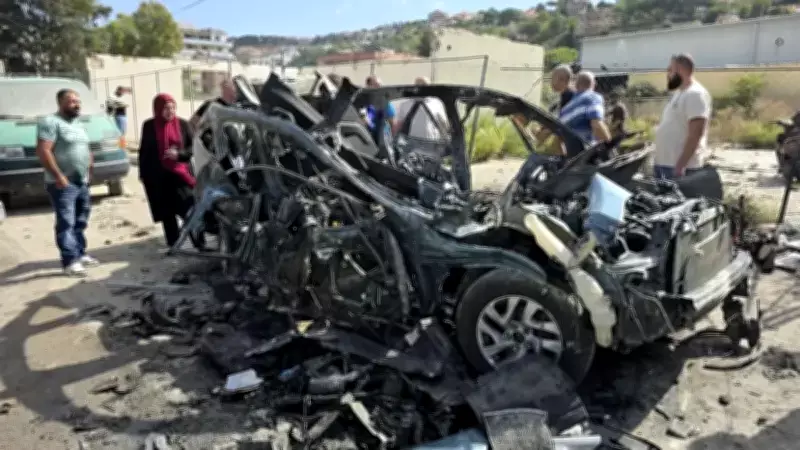 İsrail'in Lübnan Saldırıları Sürüyor: Kıleyle'de İHA Saldırısında 2 Ölü