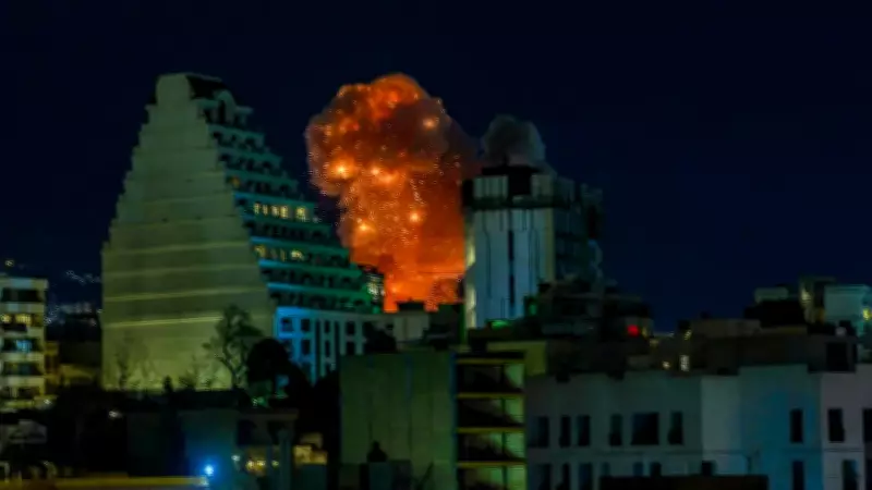 İsrail'in Tahran'daki Devrim Muhafızları Kompleksini Vurduğu İddiası