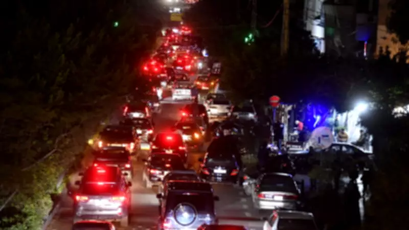 İsrail'in Tehdidiyle Lübnan'da Göç Dalgası: Binlerce Kişi Kuzeye Kaçıyor