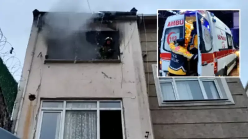İstanbul Fatih'te Çıkan Yangında 1 Ölü, 7 Yaralı