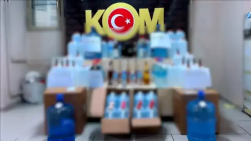İstanbul'da Büyük Operasyon: Sahte Alkol Kaçakçılığı Çetesine Darbe
