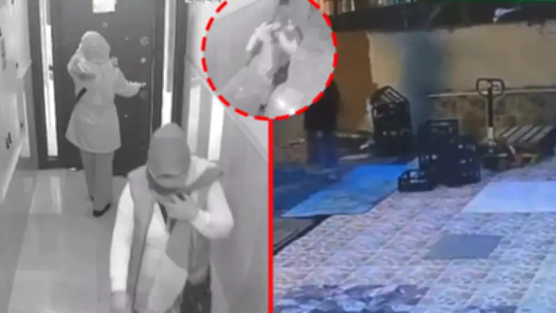 İstanbul'da Engelli Taklidi Yaparak Hırsızlık Girişimi: Kaçış Anları Kameralarda