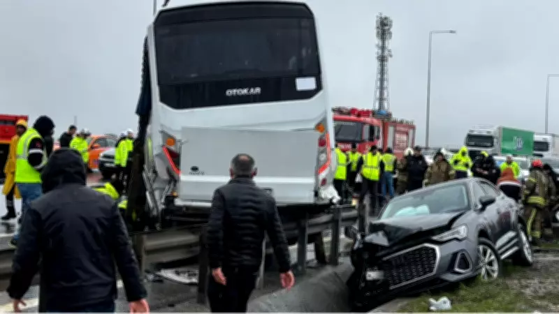 İstanbul'da Polis Şehit Olduğu Zincirleme Kazada Otomobil Sürücüsü Tutuklandı