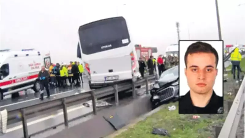 İstanbul'da Polis Servisi Kaza Yaptı: 1 Şehit, 29 Yaralı