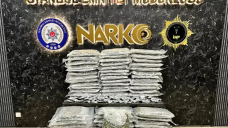 İstanbul'da Uyuşturucu Operasyonu: 5 Şüpheli Yakalandı, Büyük Miktarda Madde Ele Geçirildi