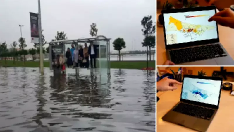 İstanbul'un Sel Risk Haritası Açıklandı: En Riskli İlçeler Belli Oldu