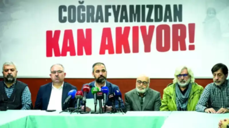 STK'ler ABD ve İsrail Saldırılarına Karşı Acil Eylem Çağrısı Yaptı