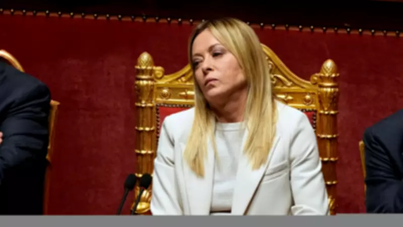 İtalya Başbakanı Meloni'nin Senato'daki Bakışları Yine Gündem Oldu