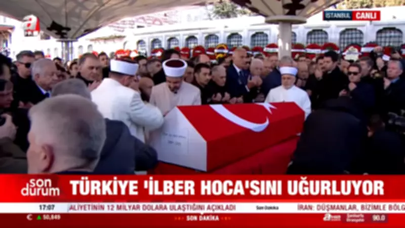 Tarihçi İlber Ortaylı Dualarla Toprağa Verildi