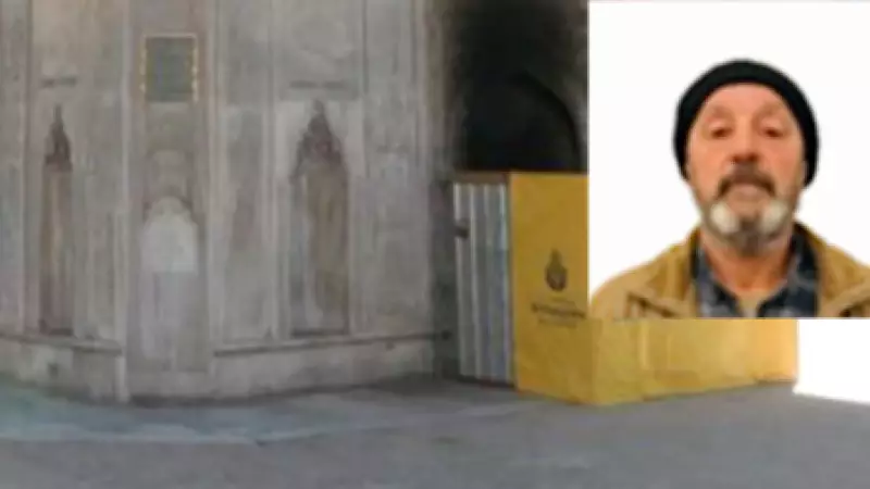 Tarihi Tophane Çeşmesi'ni Yakan Şüpheli 'Isınmak İçin' Deyip Tutuklandı
