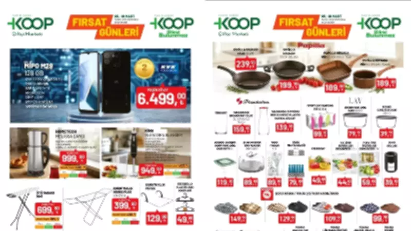 Tarım Kredi Market'ten 18 Mart'a Özel İndirim Fırsatları Başladı