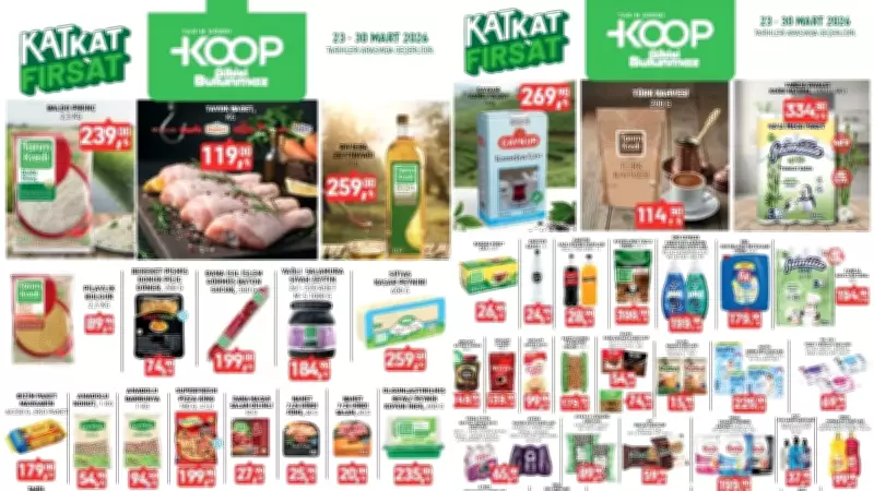 Tarım Kredi İndirim Kataloğu Açıklandı: 23-30 Mart'ta Raflarda Neler Var?