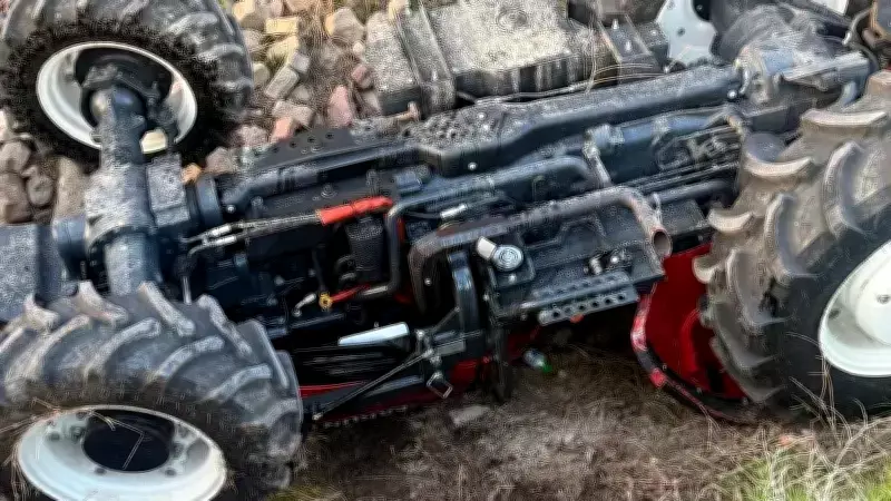 Tarsus'ta Traktör Kazası: Sürücü Hayatını Kaybetti