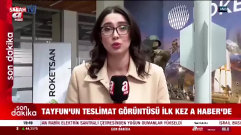 Tayfun'un Teslimat Görüntüleri İlk Kez A Haber'de Yayınlandı