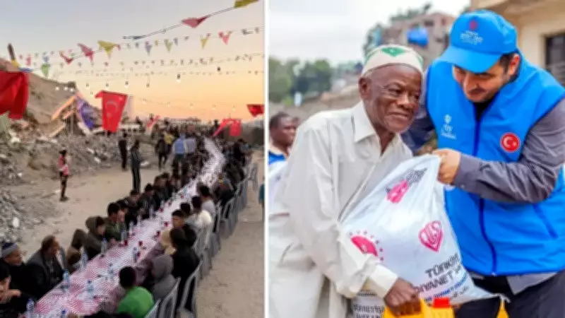 TDV Ramazan Yardımları: 6 Milyonu Aşkın Kişiye Ulaşıldı, 86 Ülkeye Destek