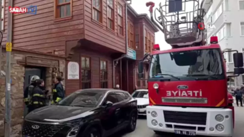 Tekirdağ'da Fırın Atölyesinde Elektrik Arızasından Yangın Çıktı, Kısa Sürede Kontrol Altına Alındı